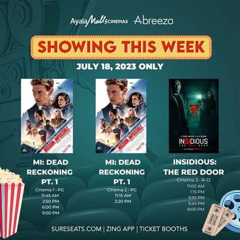 abreeza mall cinema schedule